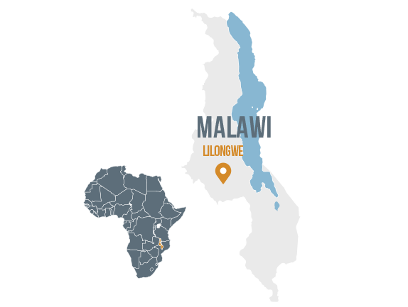 Malawi Map 