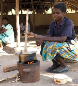 Charity Christmas gift for Africa eco cooking stove