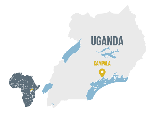 Uganda Map 