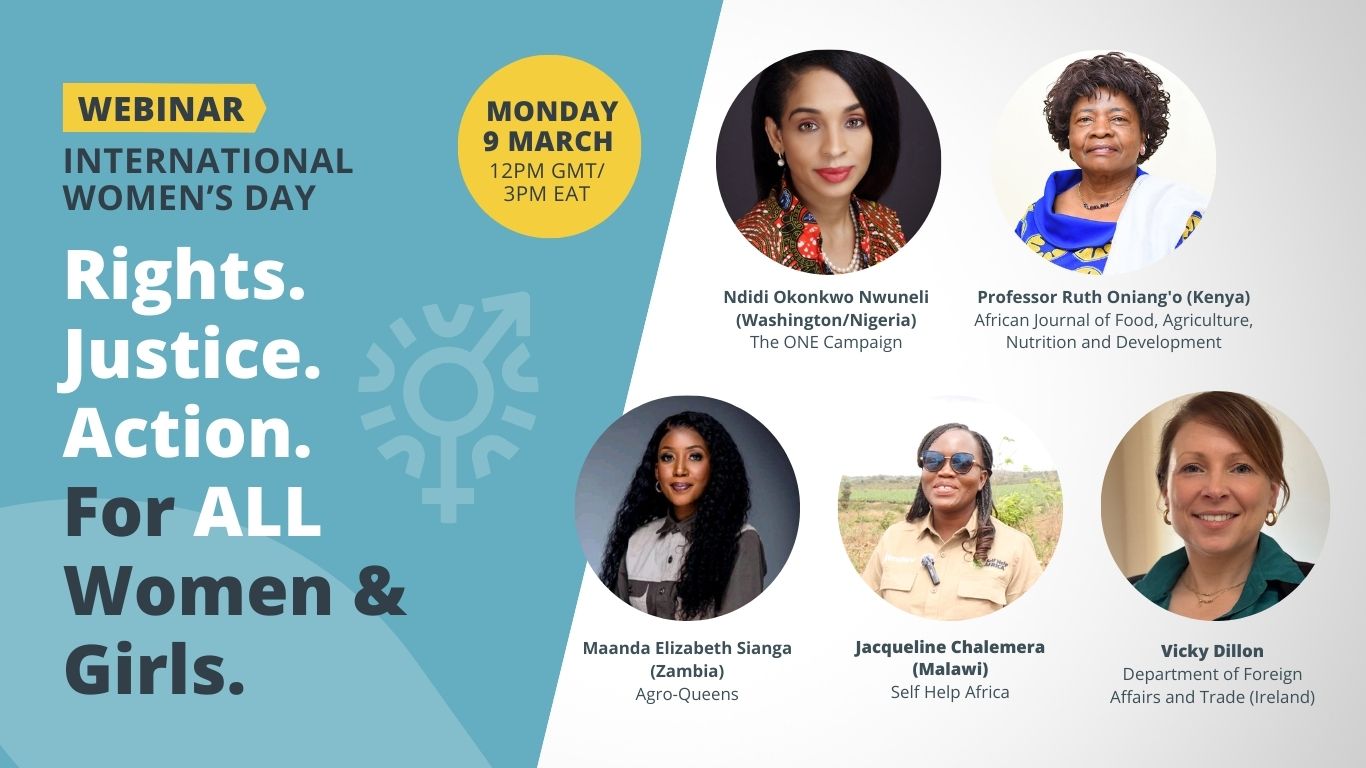 Featured image for “Join our International Women’s Day Webinar: Rights. Justice. Action. For ALL Women and Girls.”