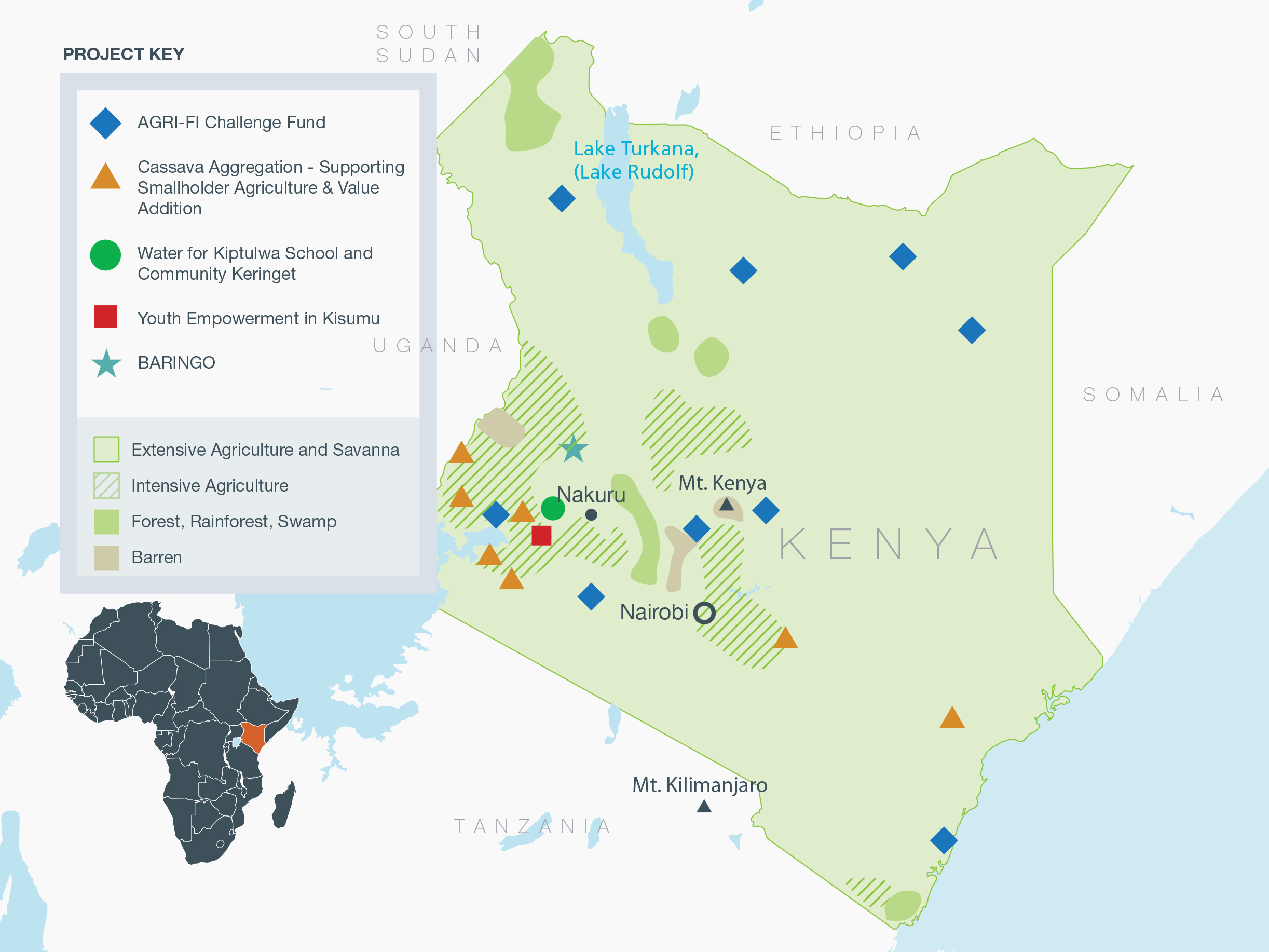 Kenya Map 2019 